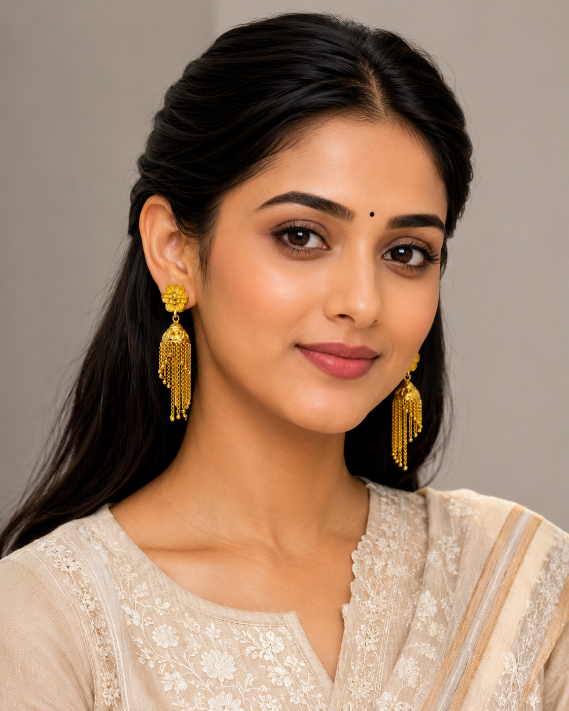 Traditional Indian Jhumki Earrings | Ethnic Bell Drop Danglers for Women