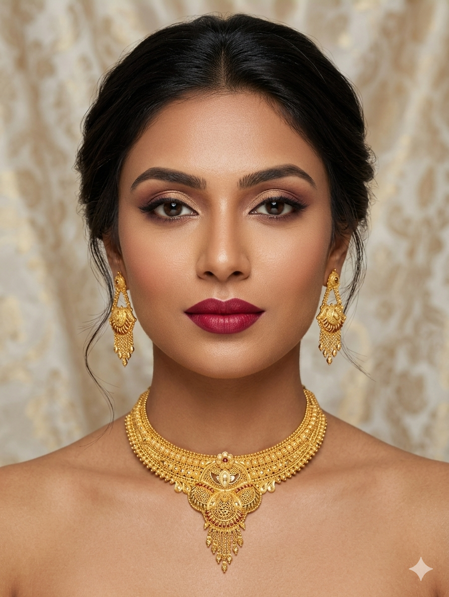 Elegant Necklace & Earrings Set for Women - Fashion Jewelry Gift