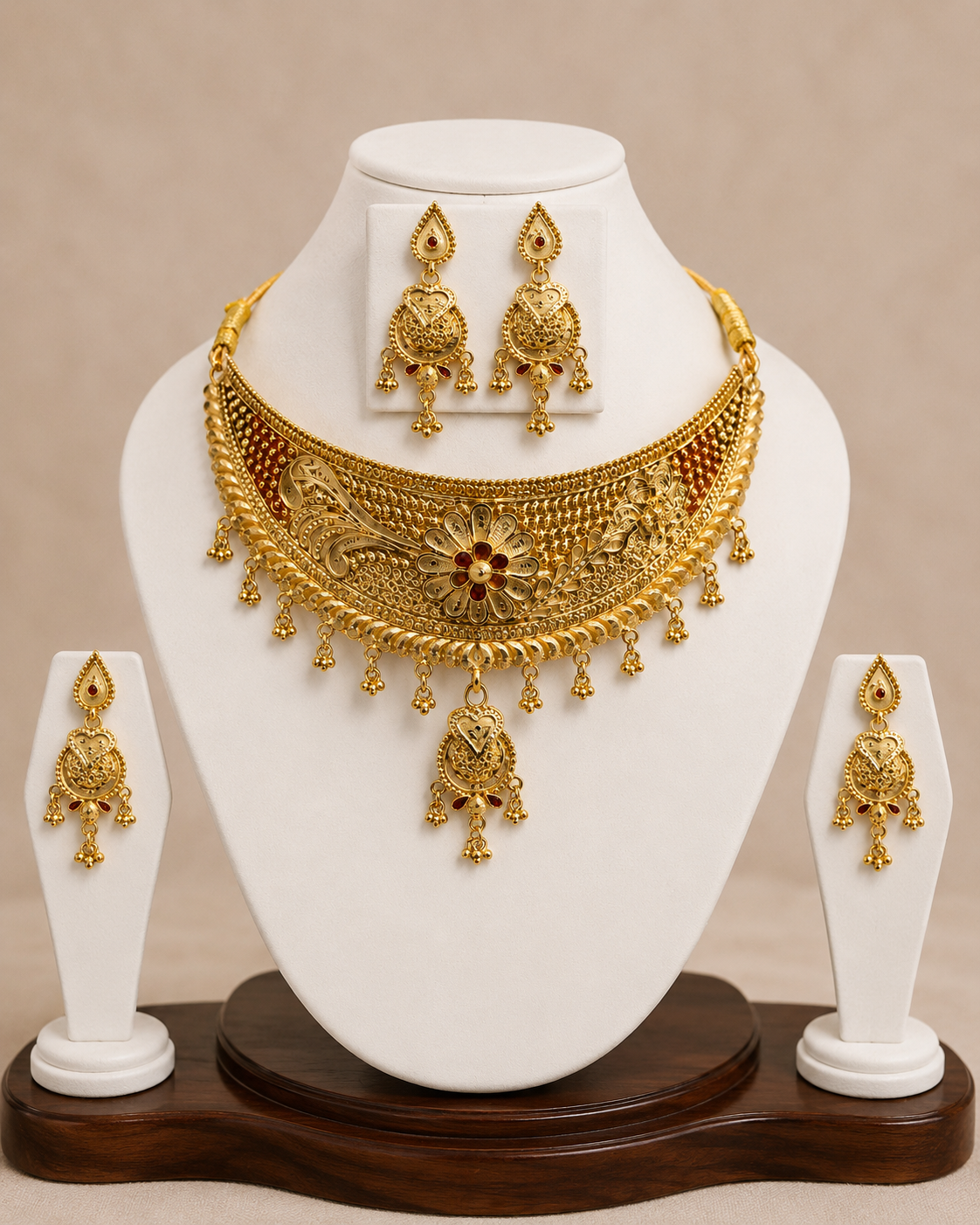 Chic Layered Choker Necklace - Dainty Gold Chain & Pearl Accent