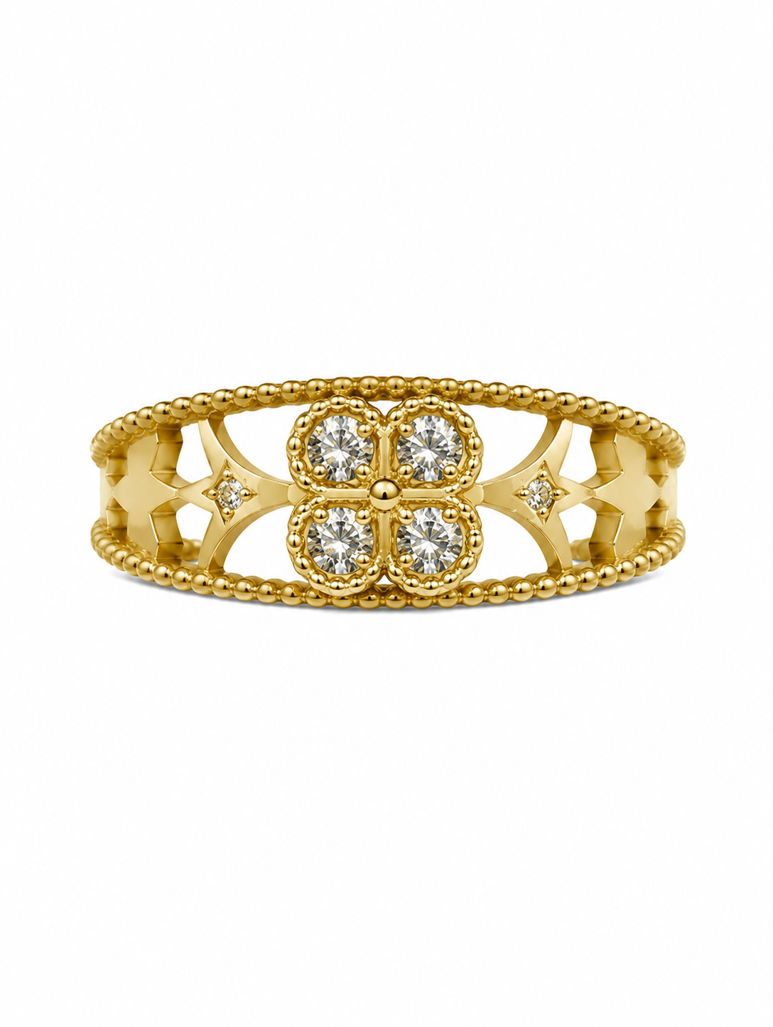 Elegant Dainty Stackable Sterling Silver Ring for Women