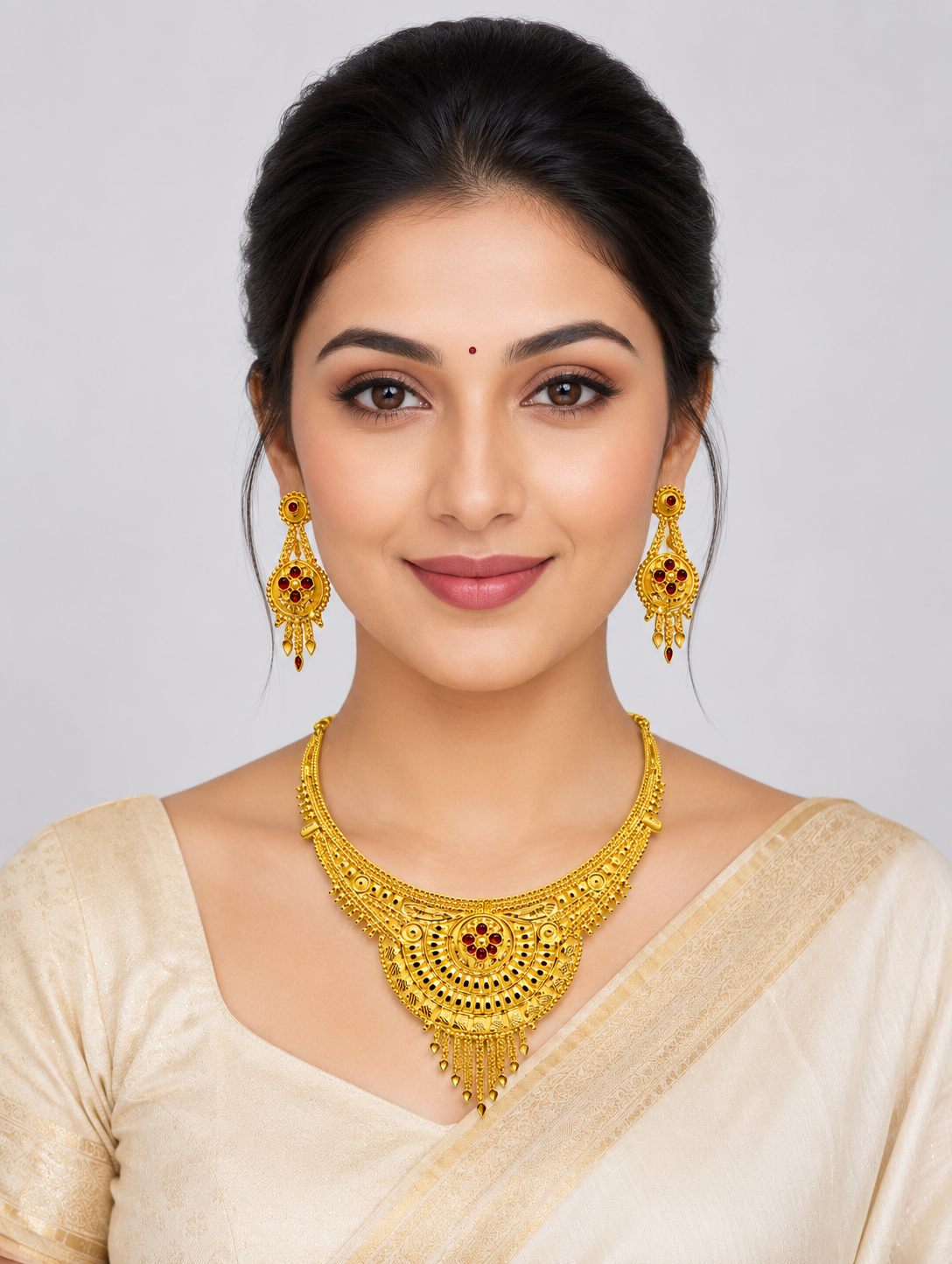 Elegant Women's Necklace & Earring Set | Crystal Fashion Jewelry Gift