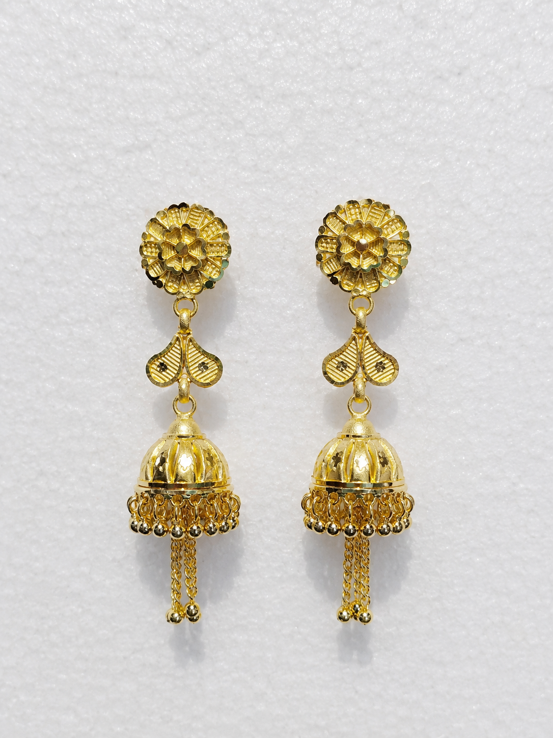 Oxidized Silver Jhumka Earrings for Women - Traditional Indian Ethnic Festive Party Wear