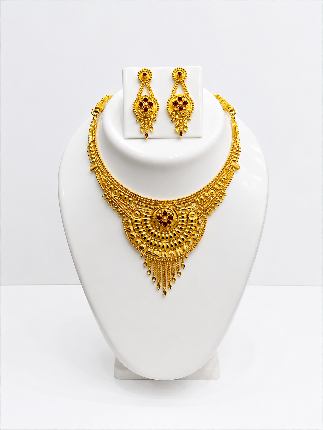 Elegant Women's Necklace & Earring Set | Crystal Fashion Jewelry Gift