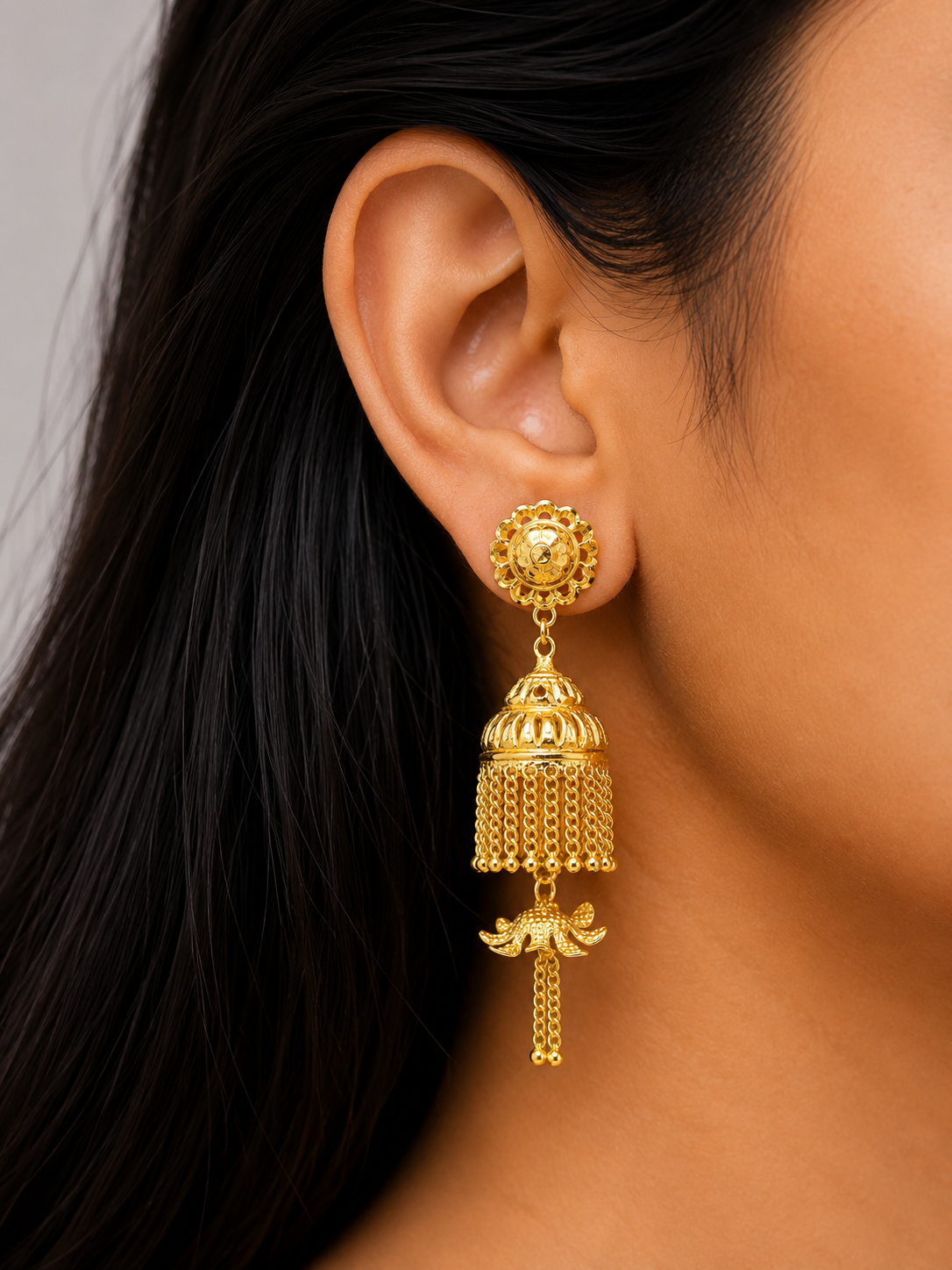 Jhumki Earrings - Dazzling Indian Ethnic Jhumka Jewelry